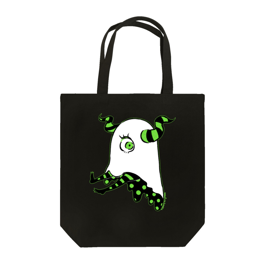 Cast a spell !! by Hoshijima Sumireのめだまつのおばけちゃん Tote Bag