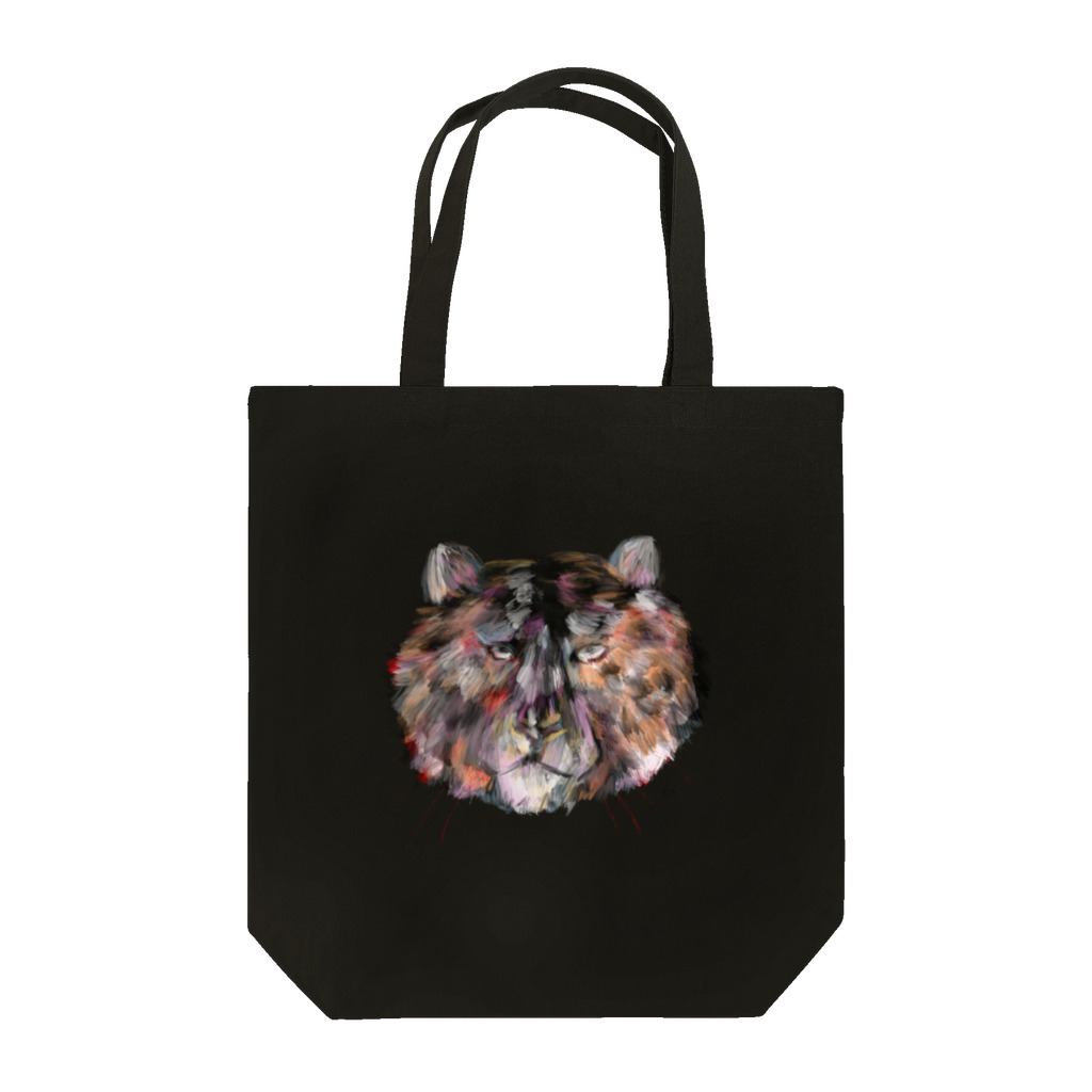 yamamotoeriの右足が痛い虎 Tote Bag