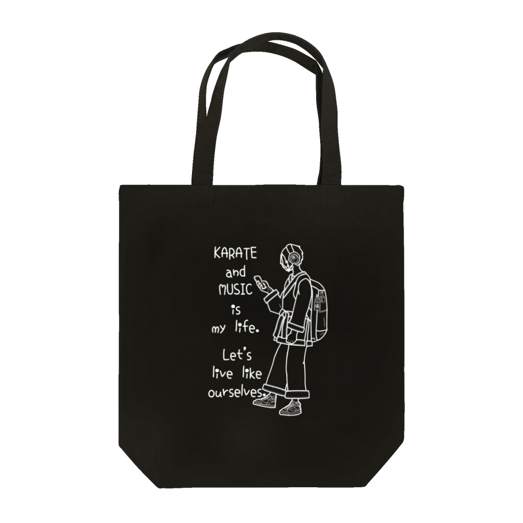 karate ka-sanの空手がーる Tote Bag