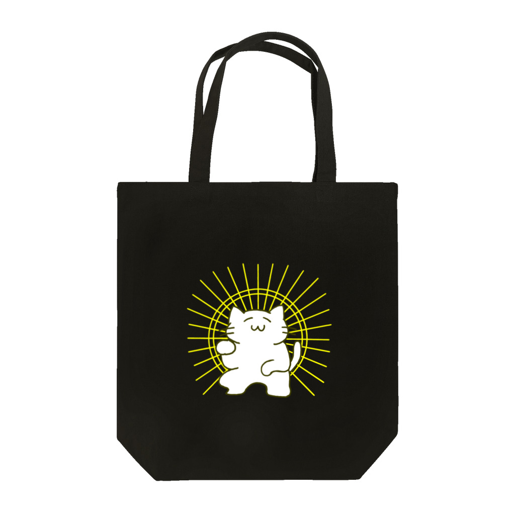 ねこまんまの光背 Tote Bag