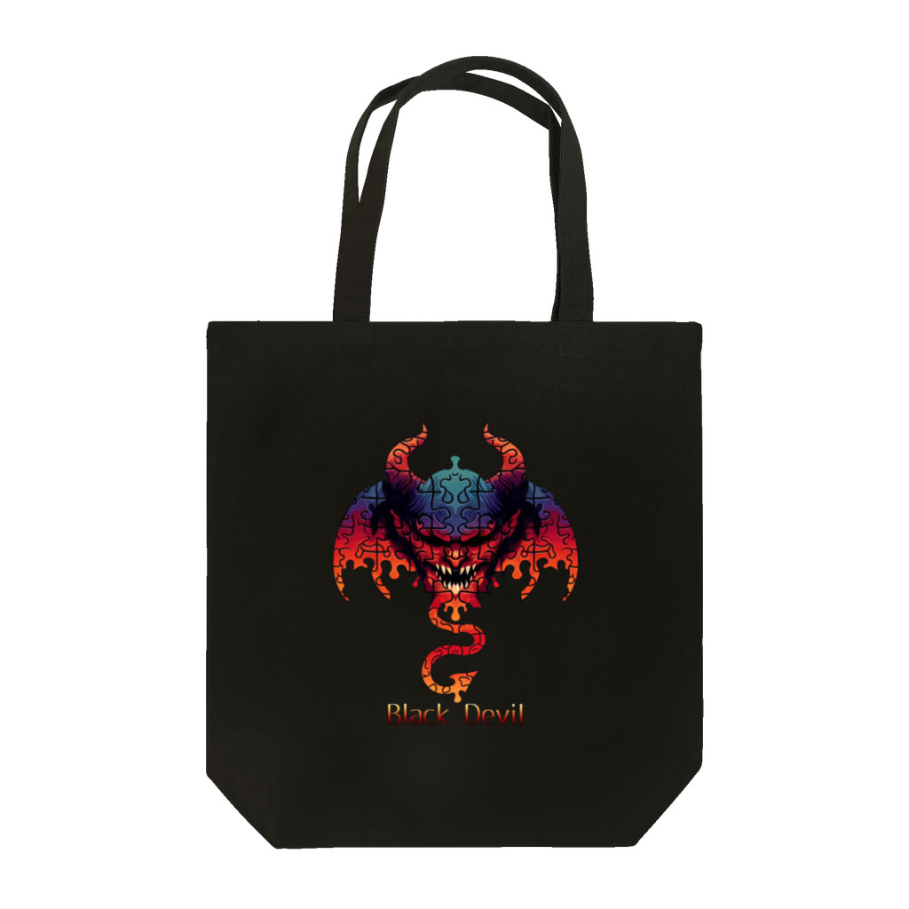 Lock-onの【Black Devil】02 Tote Bag