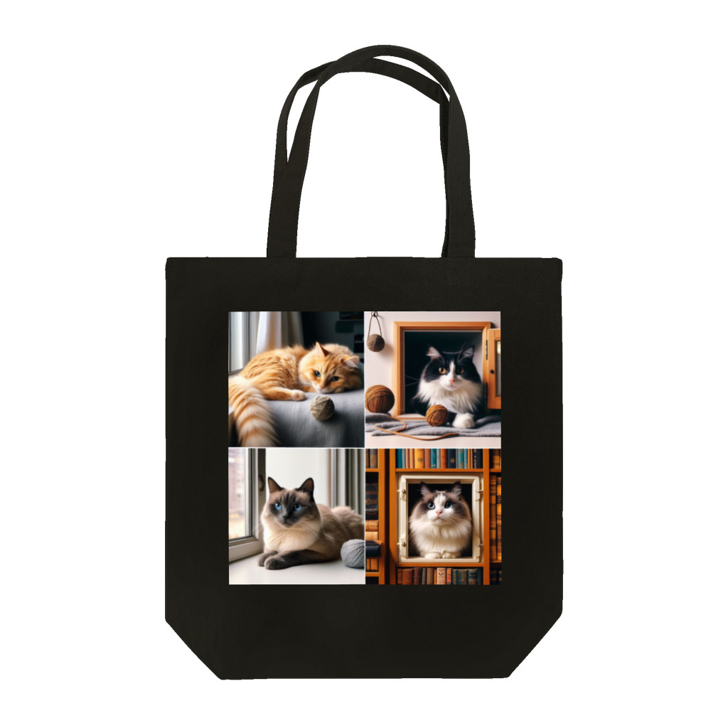クリエイティブ　テトの猫 Tote Bag