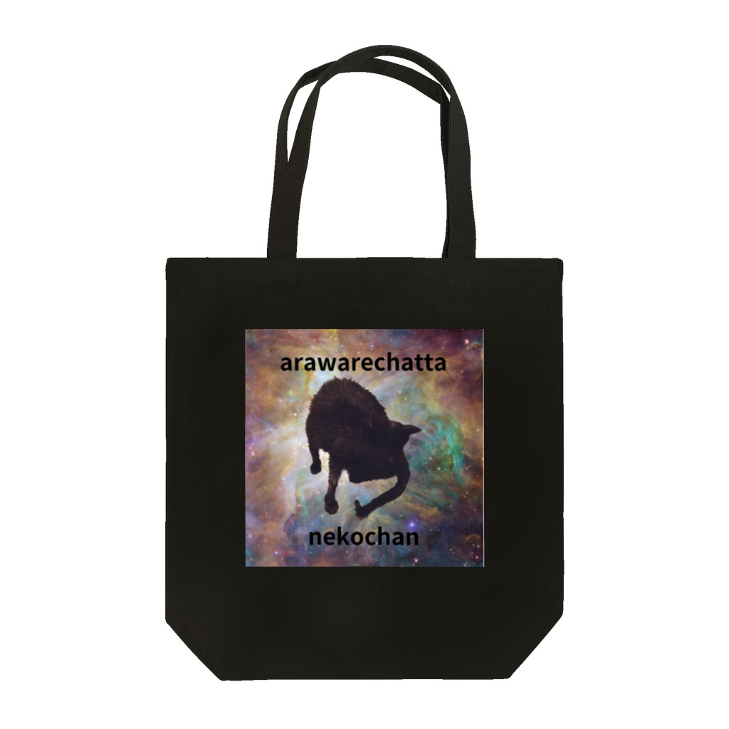 積み木のarawarechatta nekochan Tote Bag