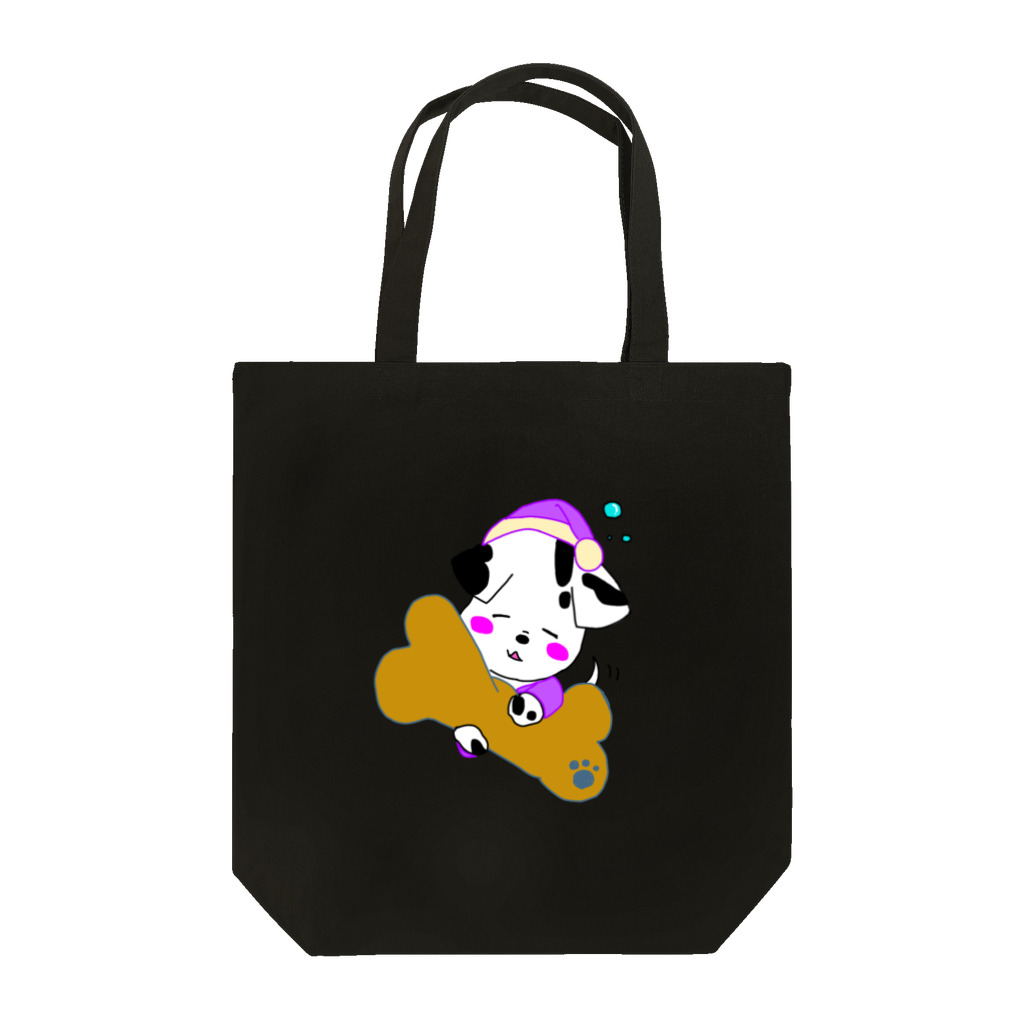 ☆ゆーか☆のぴかぴかしょっぷ！！(出張所)のすやすやわんわん Tote Bag