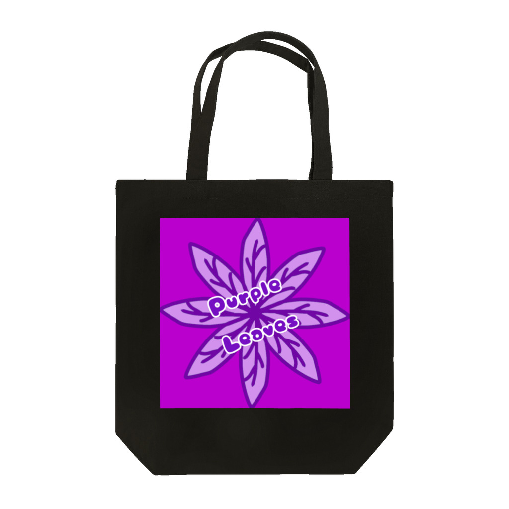 HAKOCHINのPurple Leaves Tote Bag