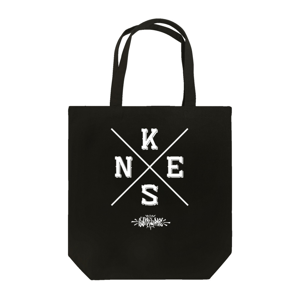 KENNY a.k.a. Neks1のNEKS-ONEクロスロゴ Tote Bag