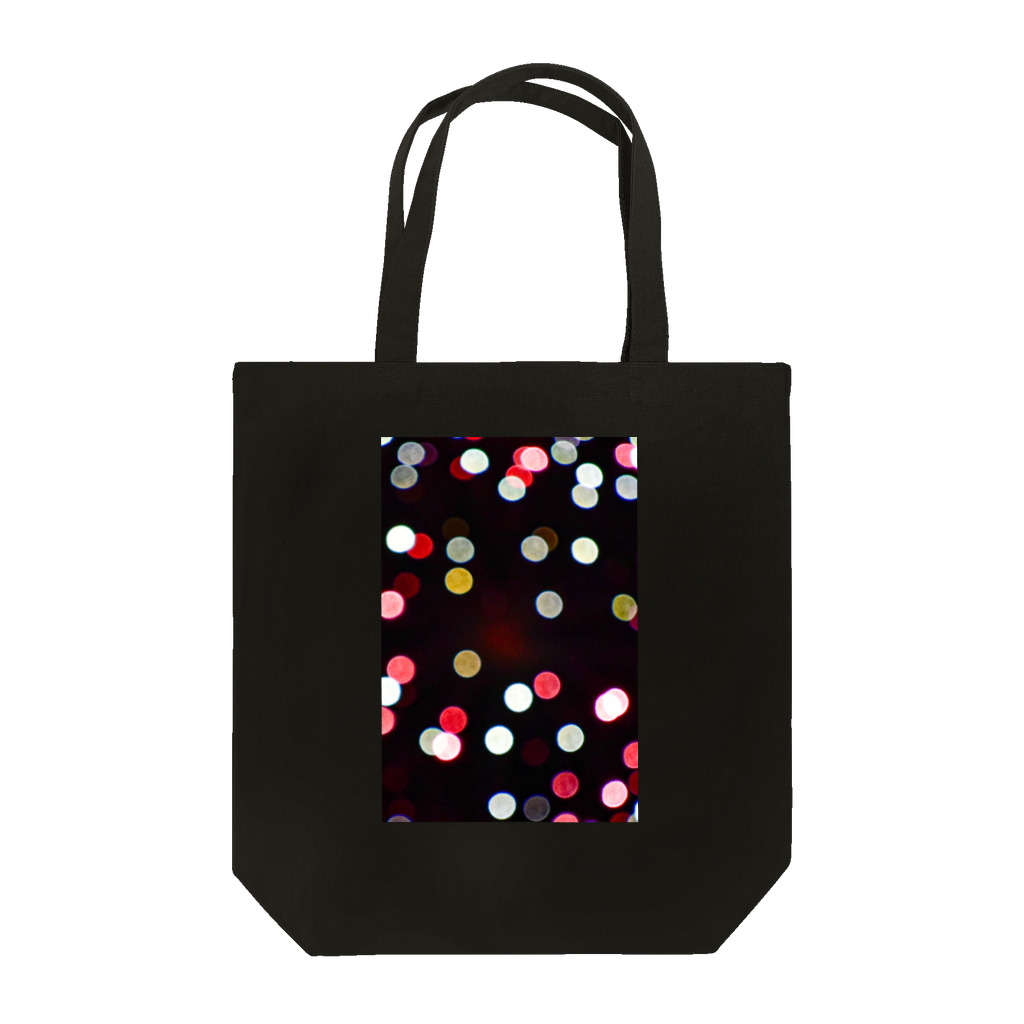 一瞬の花火の弾けた色の世界 Tote Bag