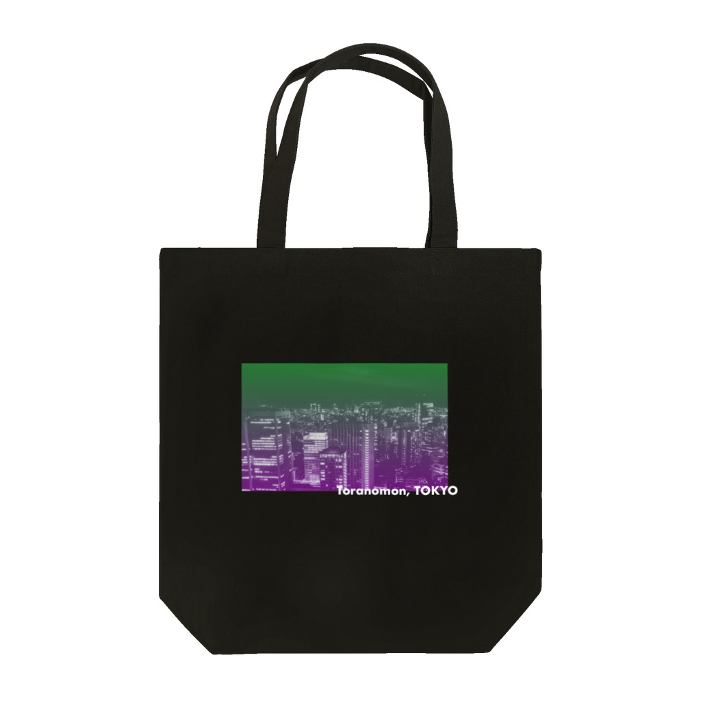 東京シティポップ_TOKYO CITY POPの東京シティポップ_Toranomon Tote Bag