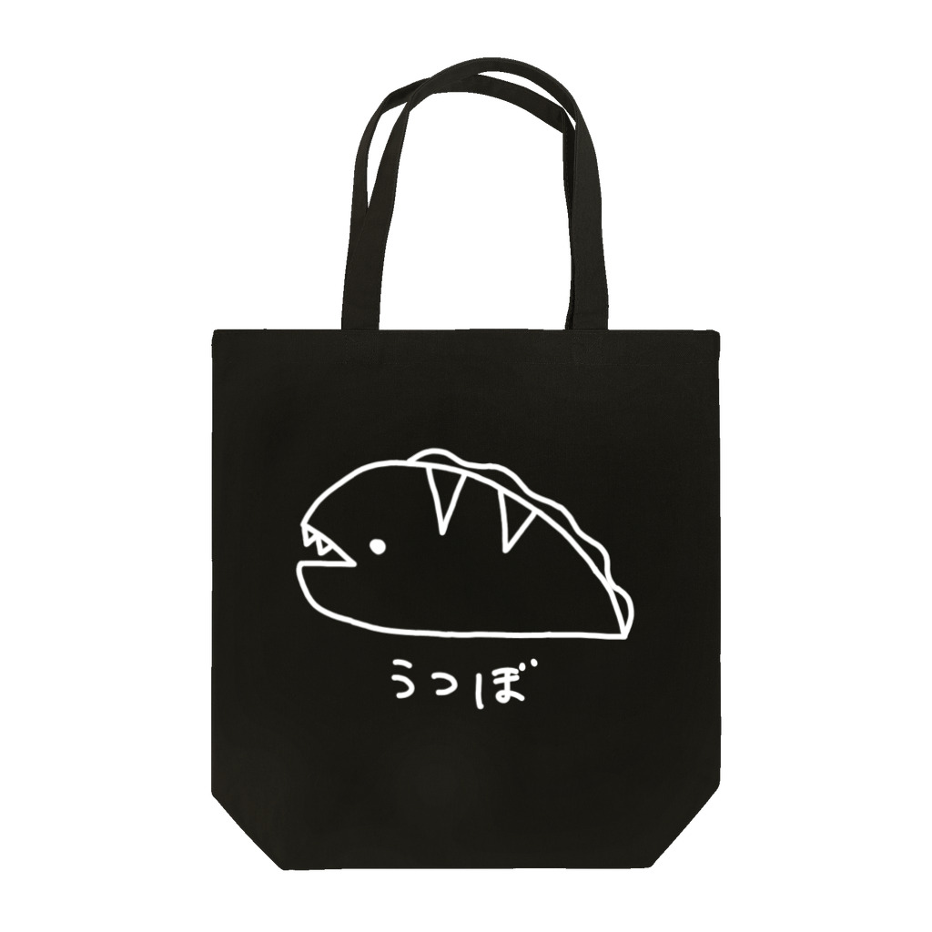 紫咲うにのながくないうつぼ（白線） Tote Bag