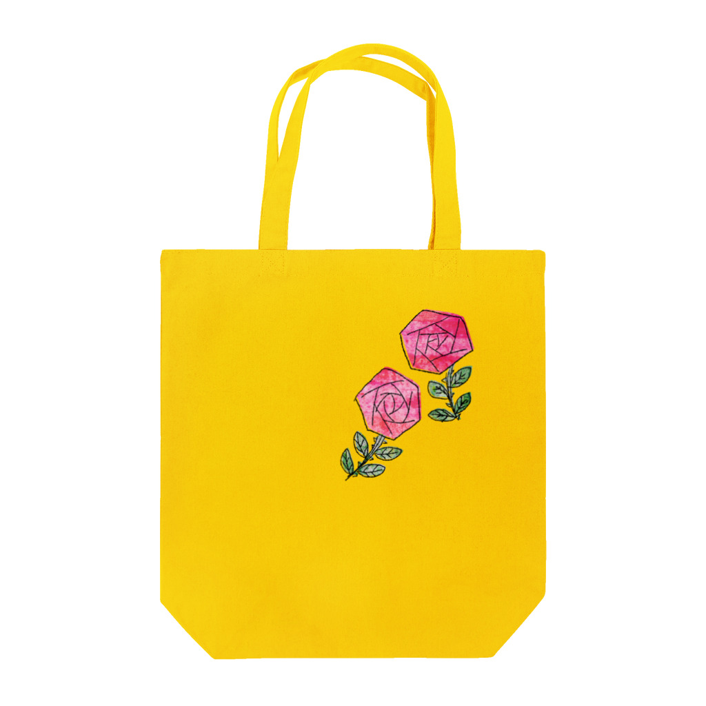 atelier mid＊shopのバラが咲いた Tote Bag