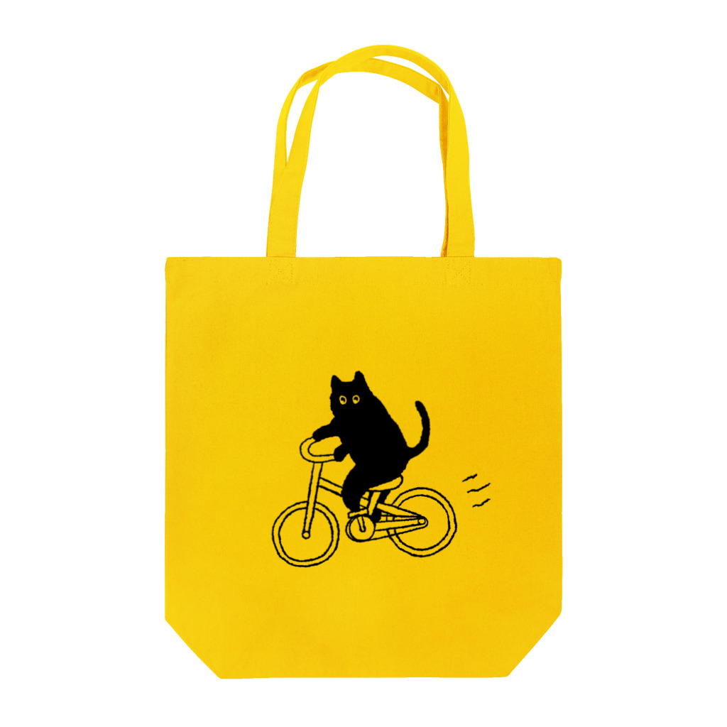 k_oの自転車に乗ったねこ Cycling cat トートバッグ