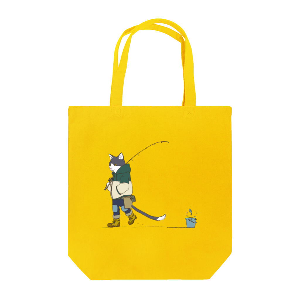 flip flapのForest cat(釣りver.) Tote Bag