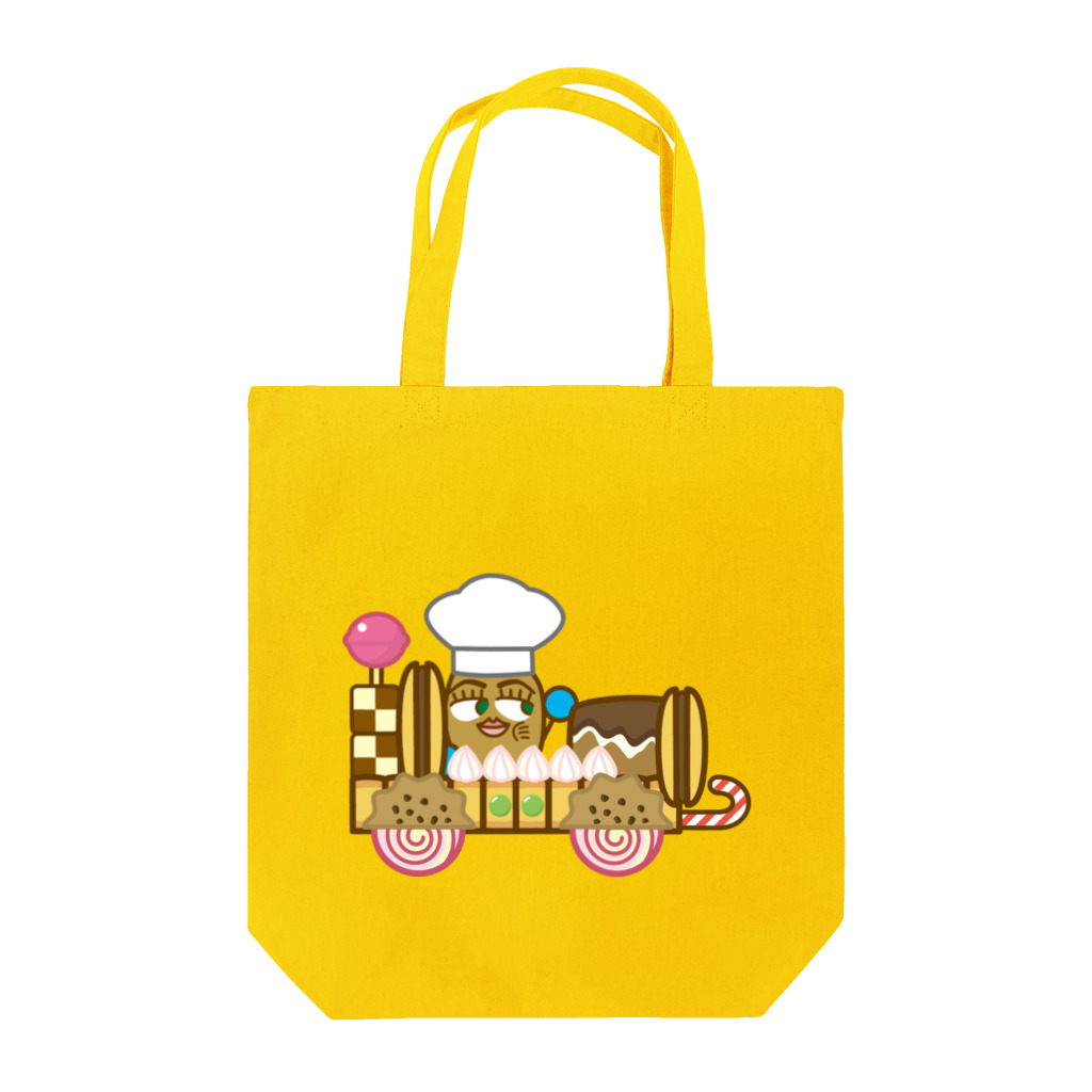 コメビツくんのローティさんのお菓子の車 Tote Bag