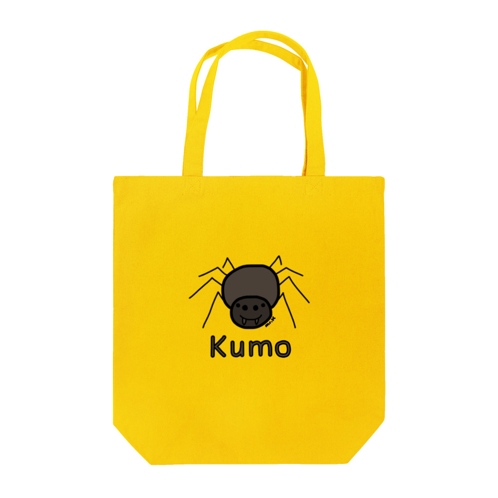MrKShirtsのKumo (クモ) 色デザイン トートバッグ