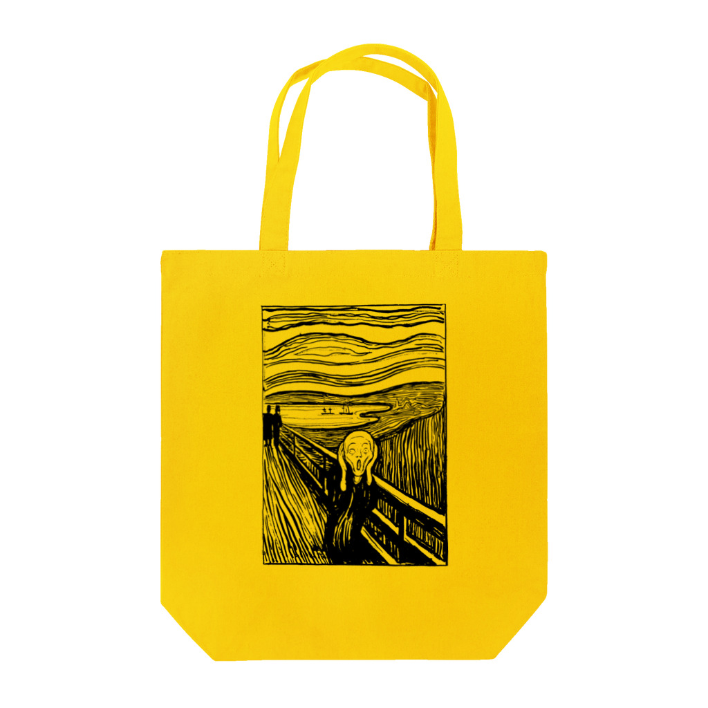 MUGEN ARTのムンク　叫び　Munch / The Scream リトグラフ　 Tote Bag