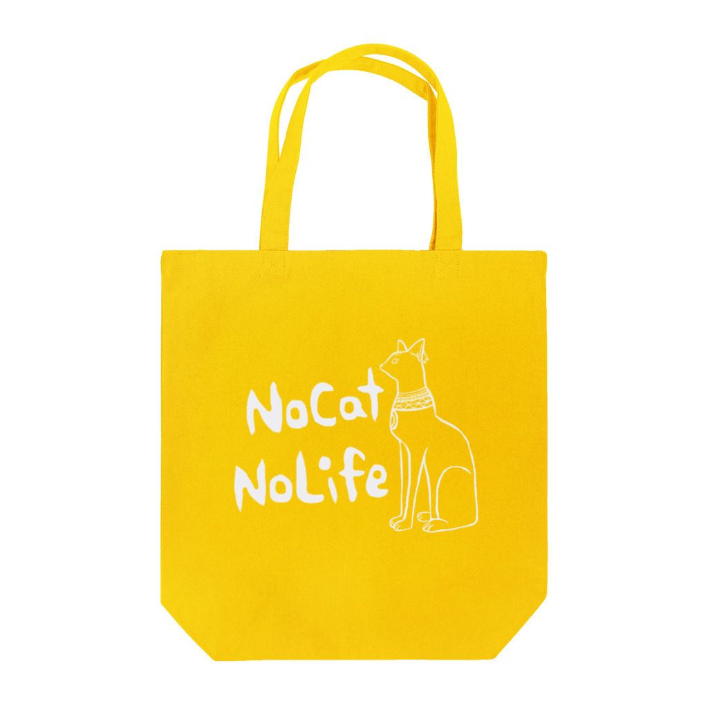 ネコやのバステト　NoCat NoLife文字入り Tote Bag