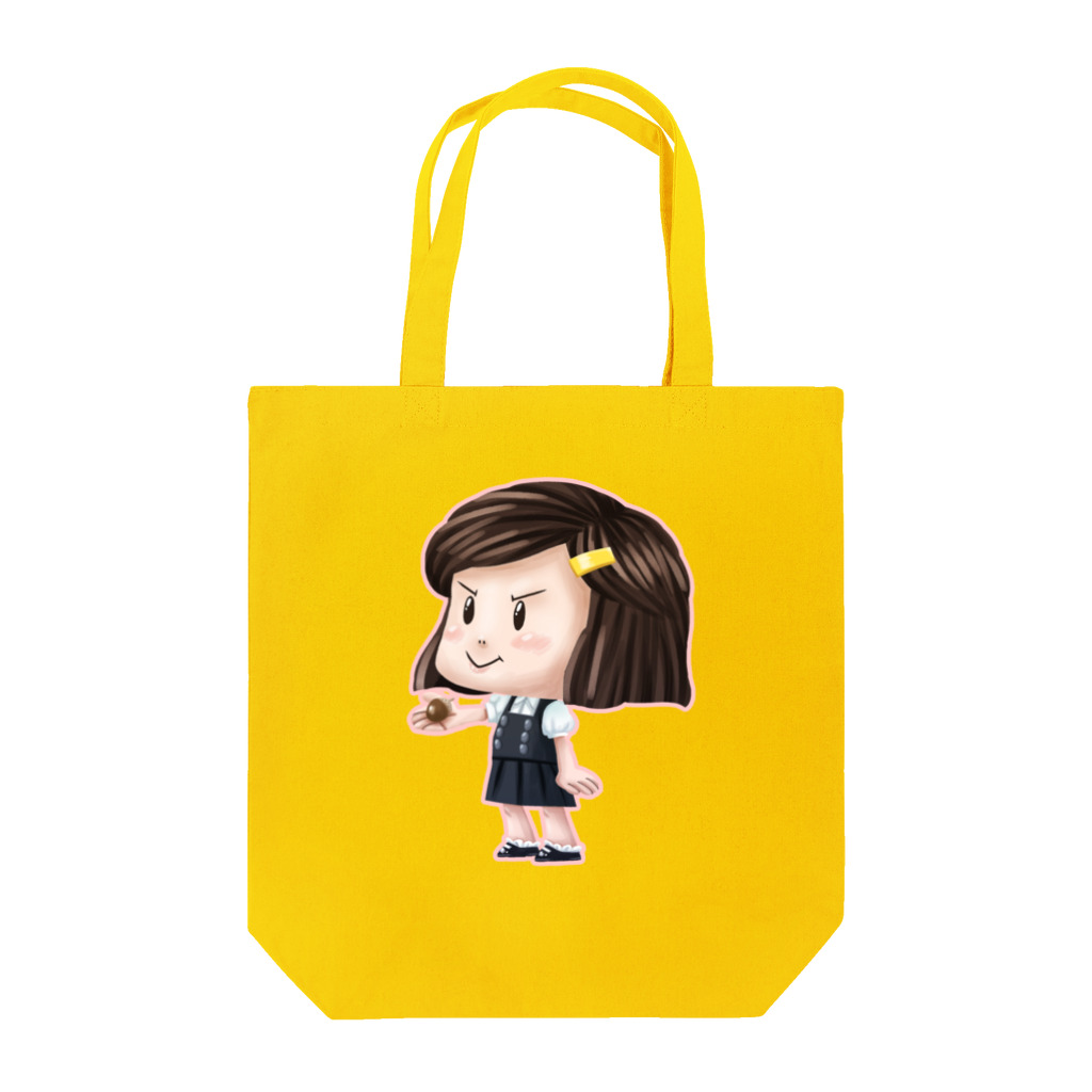 堀越ヨッシーのお店（SUZURI支店）のマイリトルどんぐり姫 Tote Bag