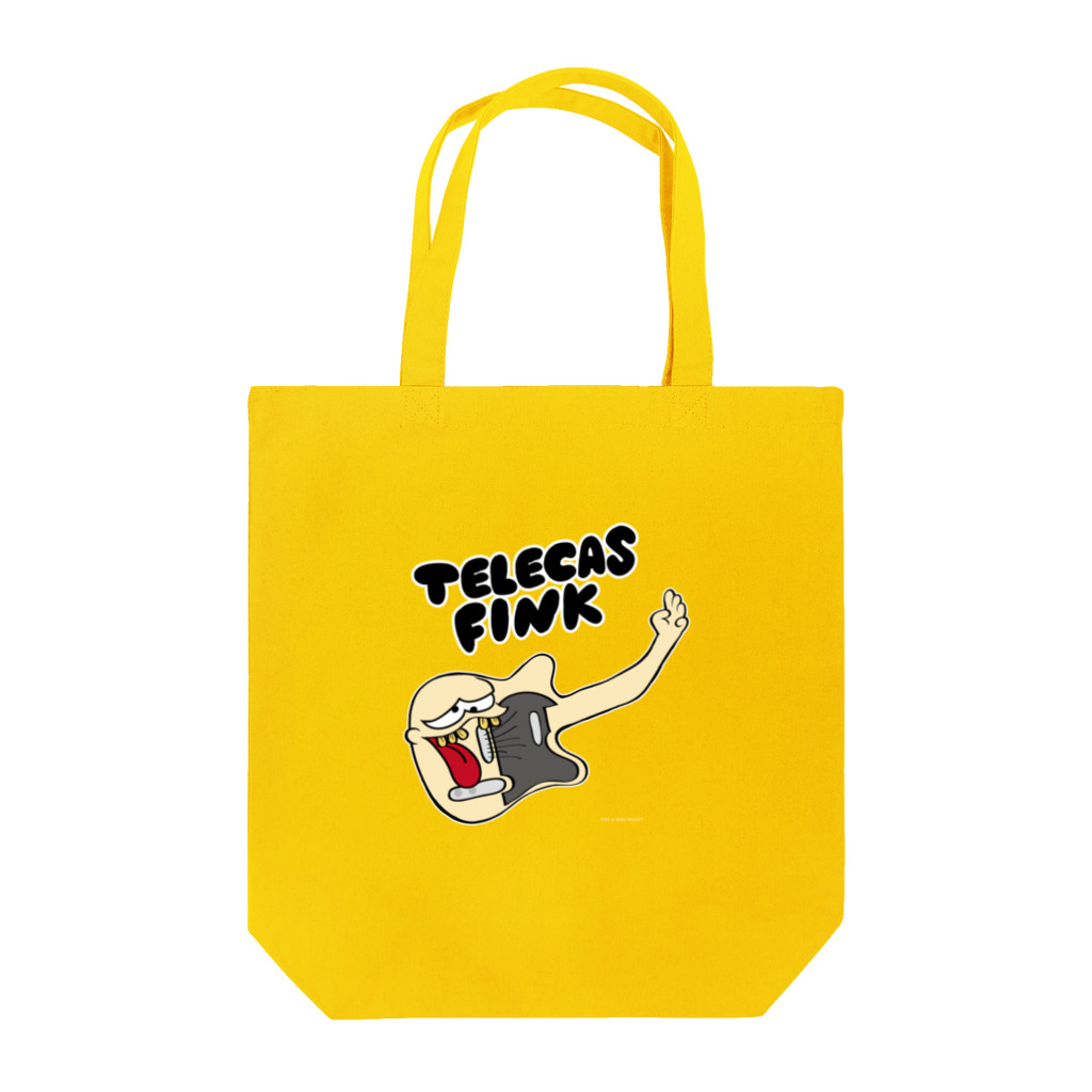 バンズオリジナルのトムとザ・ギターズ テレキャスフィンク Tote Bag