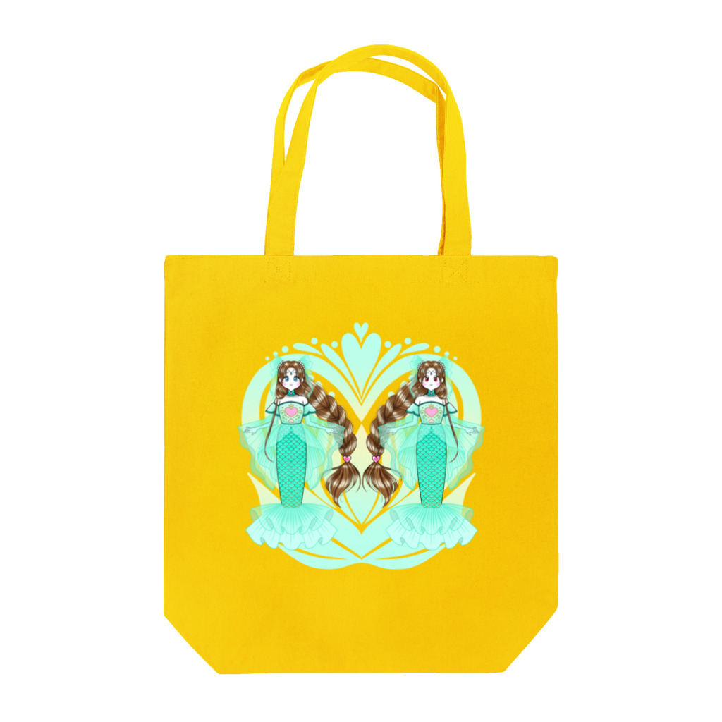 さすらい通り梅番地の◆塗り絵のお姫様　恋のぼり Tote Bag