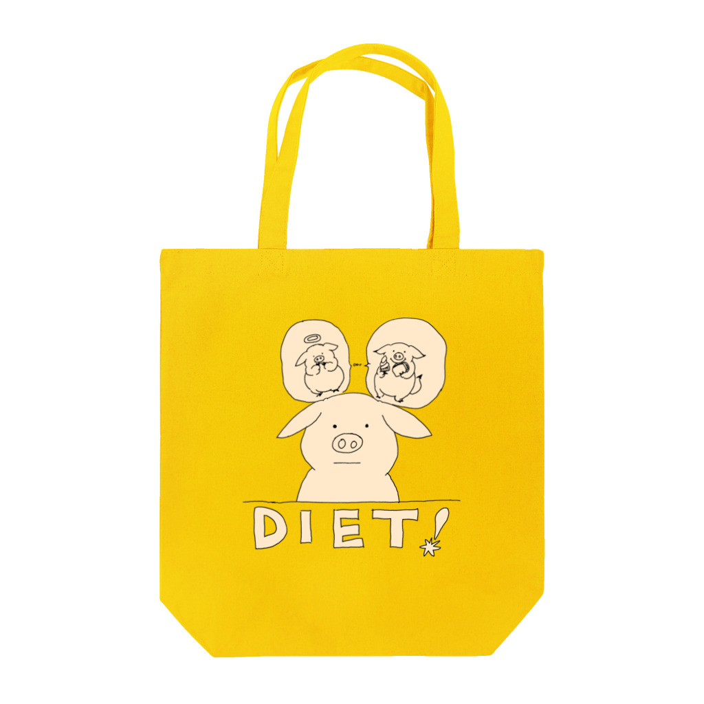 ピポン（がなはようこ/辻岡ピギー）のピポンイラスト-06 Tote Bag