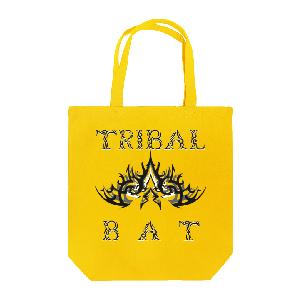 Ａ’ｚｗｏｒｋＳのTRIBAL☆BAT LAYERED BLK トートバッグ
