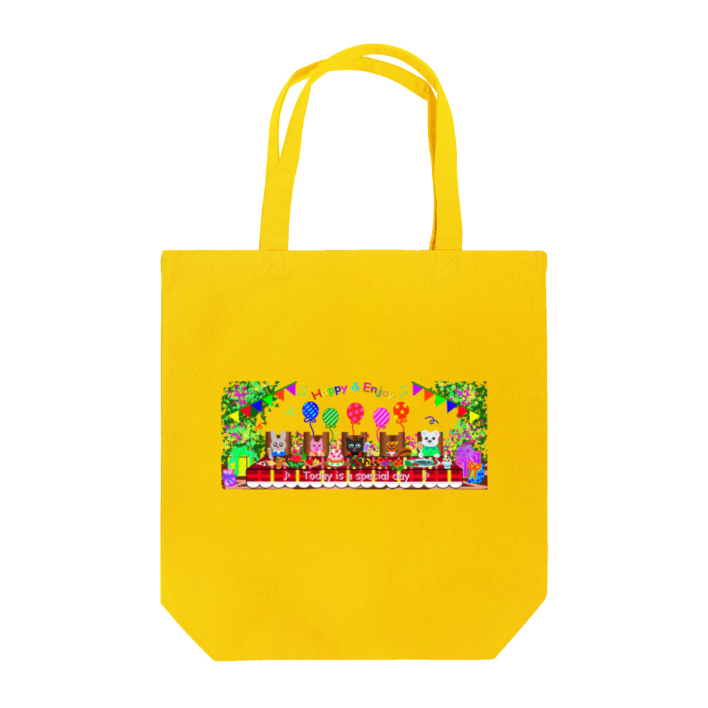 Yokokkoの店のLet's have a party♪ Tote Bag