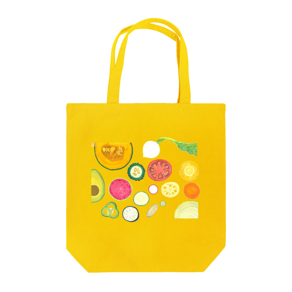 たかねざわ　かおりの野菜の断面 Tote Bag