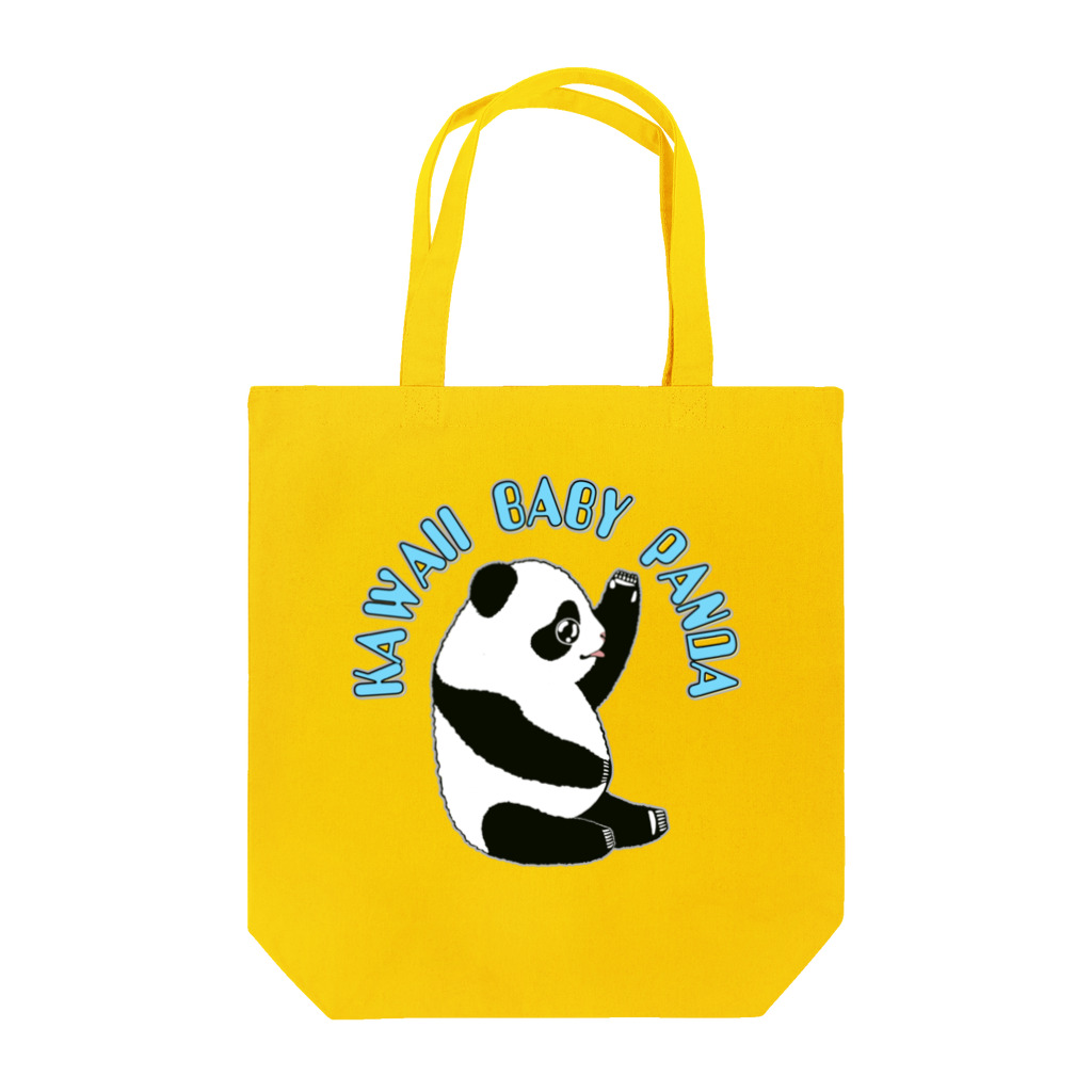 LalaHangeulのKawaii Baby Panda Tote Bag