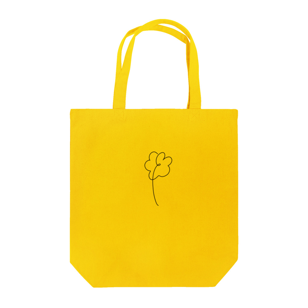 kanapi_のお花シンプル トートバッグ