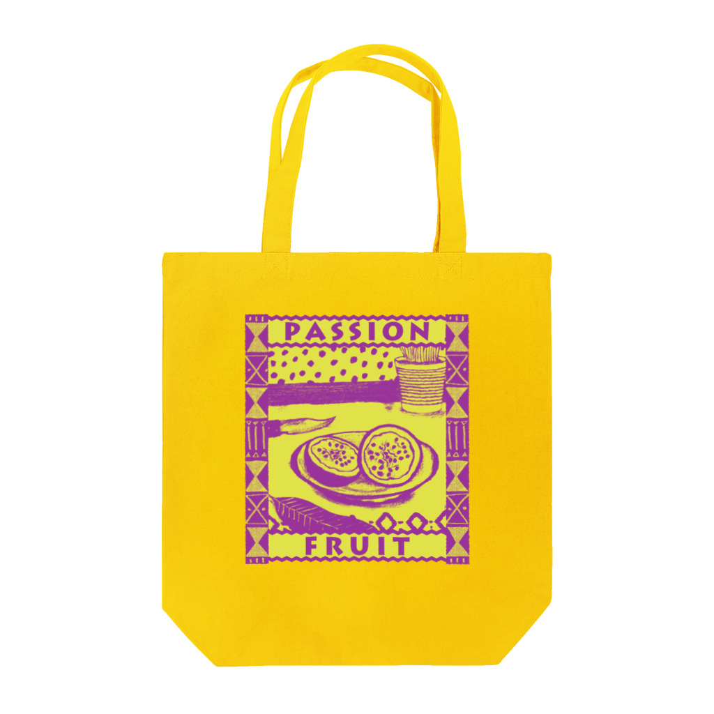 Planet Evansのパッションフルーツ Tote Bag