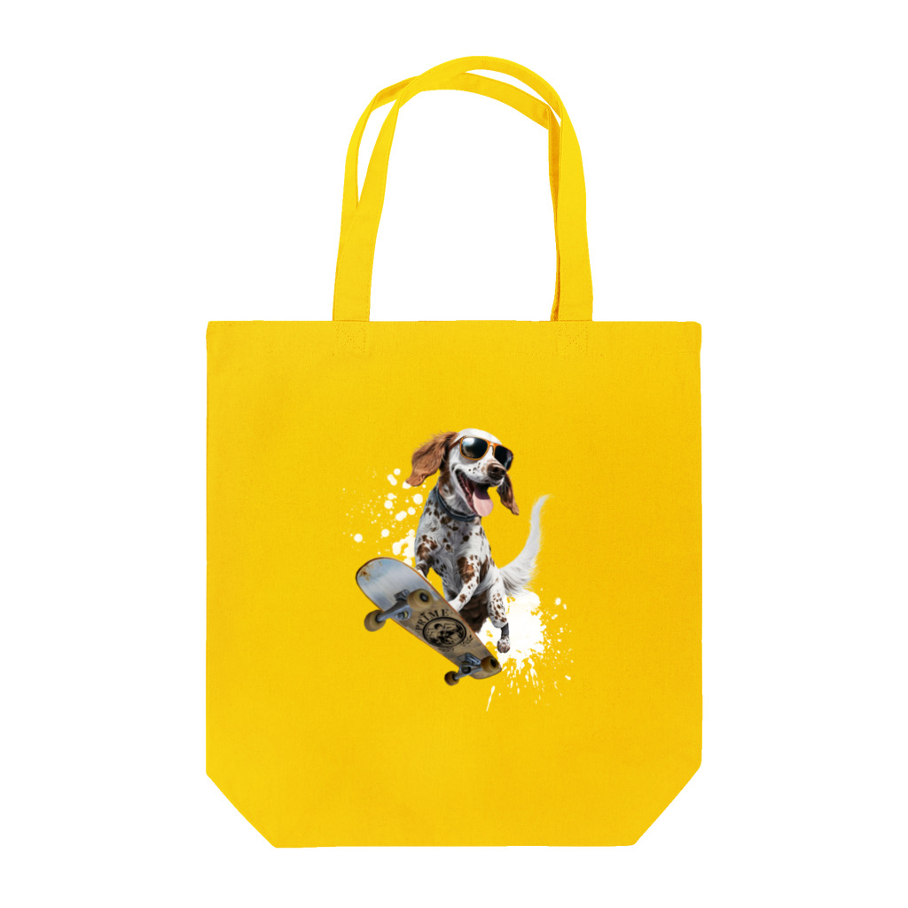 -BRIGHTS-のスケボー犬のおでかけ！skateboarding dog Tote Bag