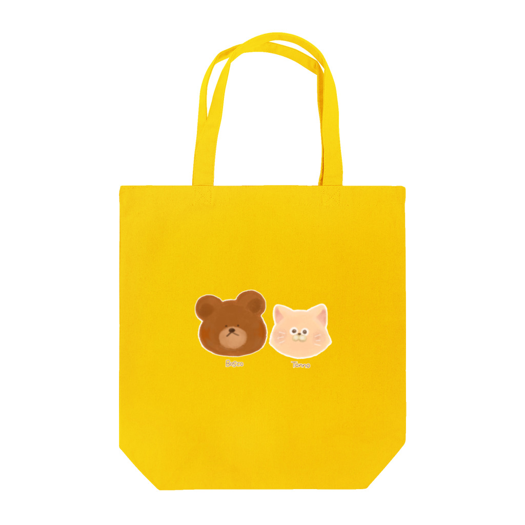 まるころ雑貨店のボスコとトンノ Tote Bag