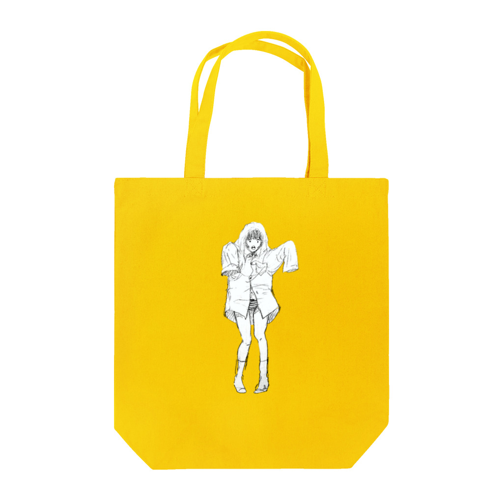 evaの女の子　おばけごっこ Tote Bag