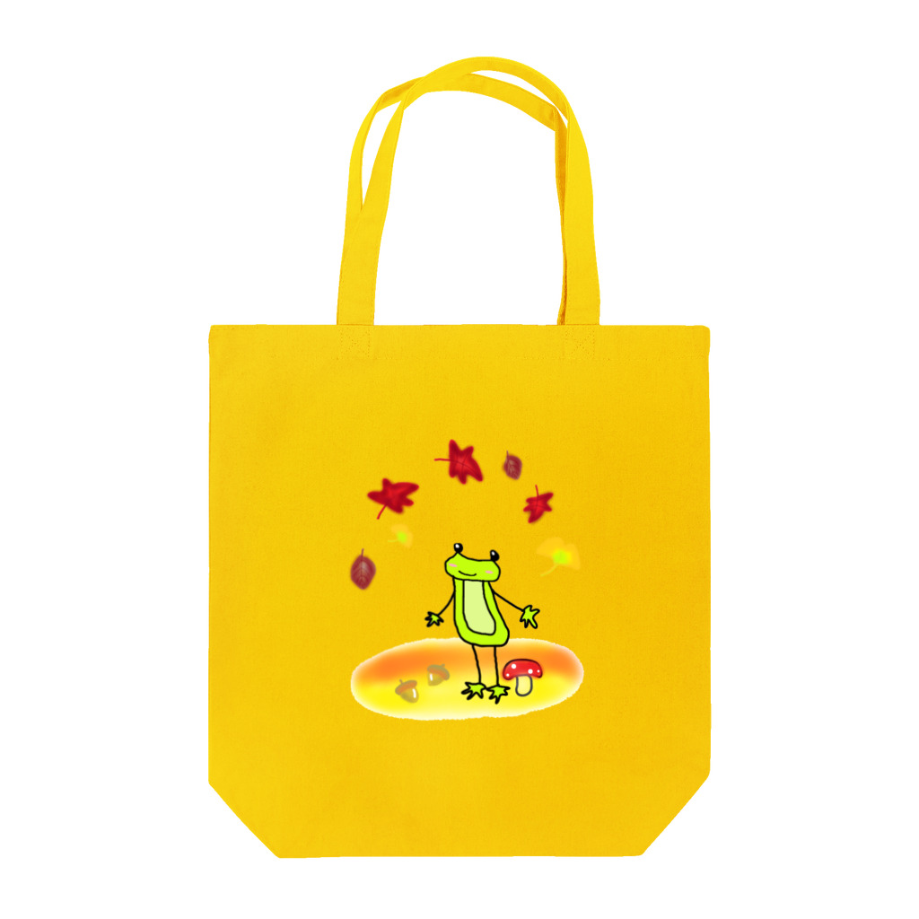 あるてみらのカエルちゃんと秋 Tote Bag