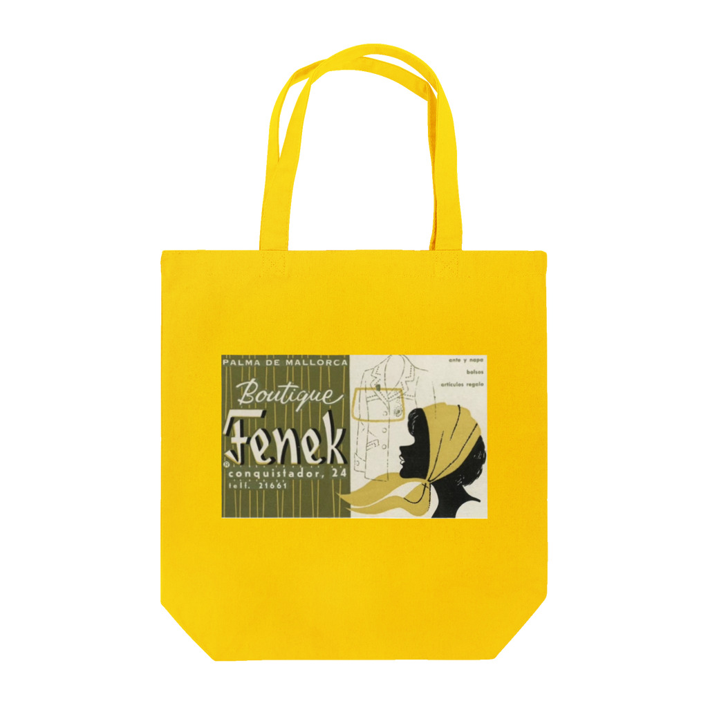 YS VINTAGE WORKSのスペイン・マヨルカ島パルマ　Boutique Fenek 1960S Tote Bag