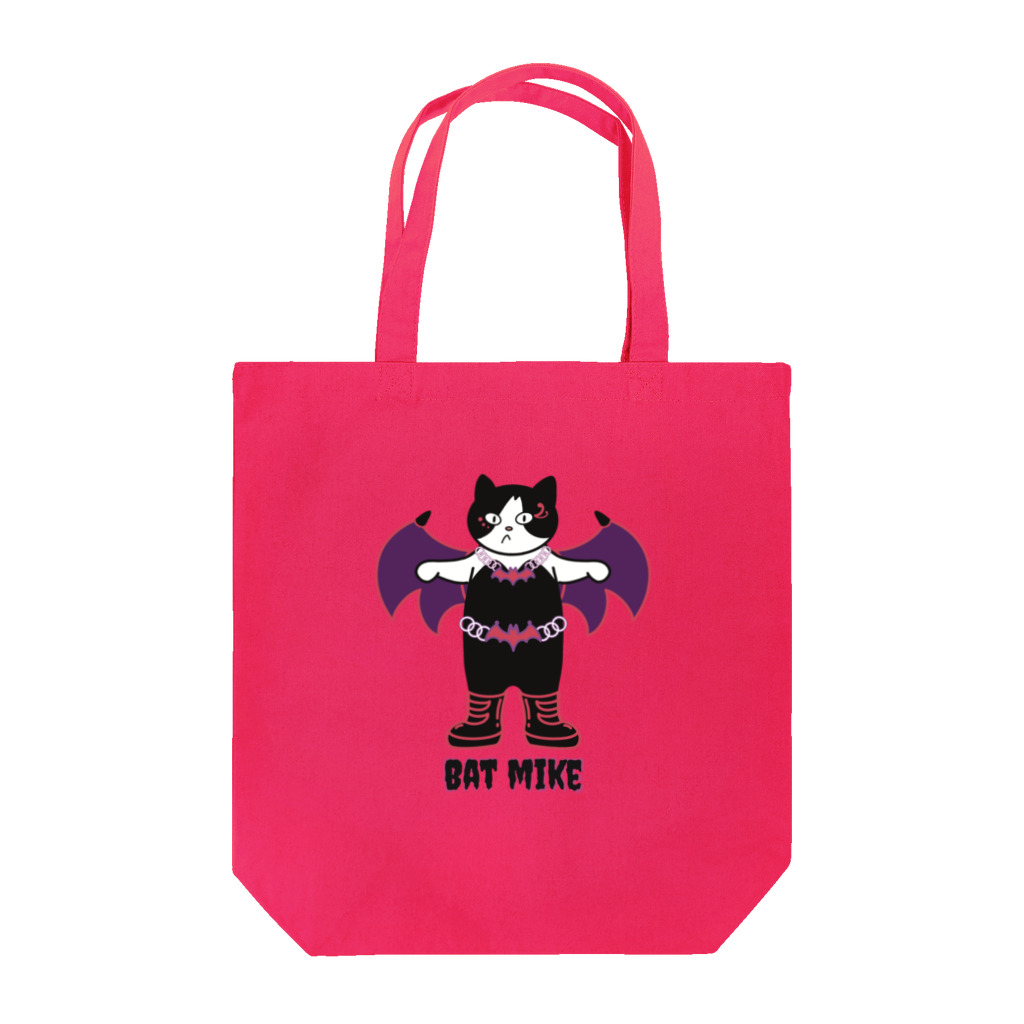 Metime Designs ☆ みぃたいむデザインのBAT MIKE Tote Bag