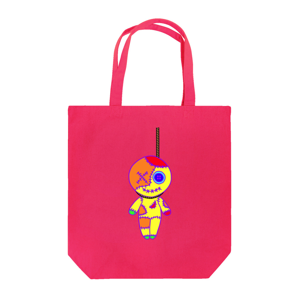 Ａ’ｚｗｏｒｋＳのHANGING VOODOO DOLL VIVID Tote Bag