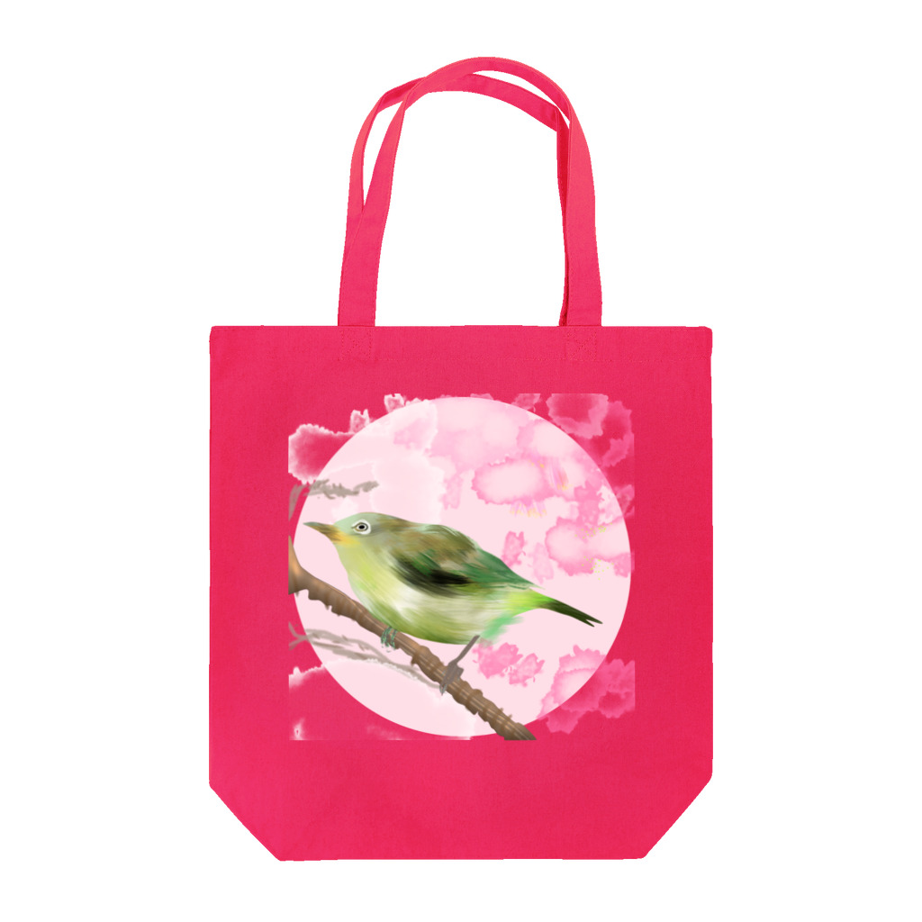 月夜のタツノオトシゴのSpring come! Tote Bag