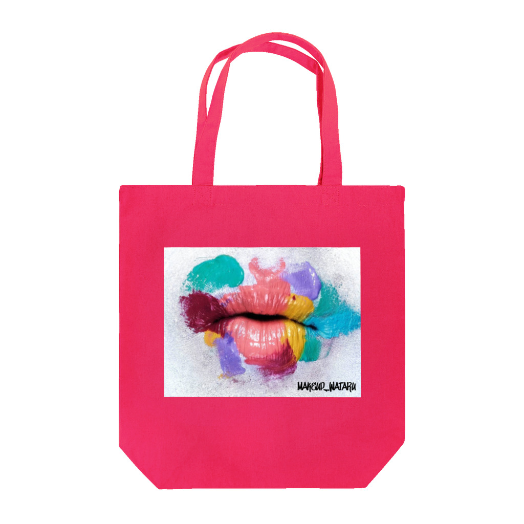 Makeup WataruのLips Tote Bag