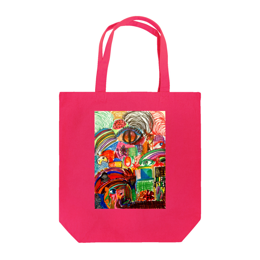 タパイ屋の赤カオス Tote Bag