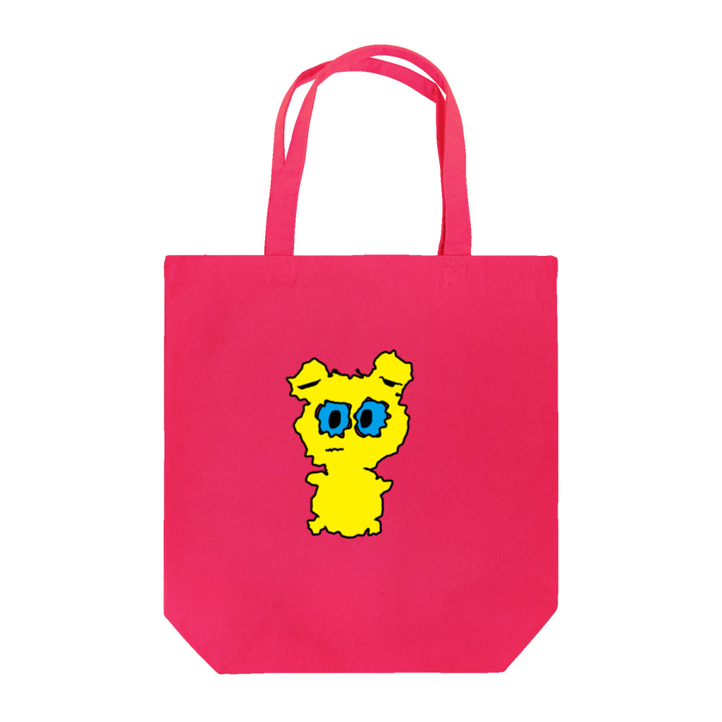 情報電波局のビビットなクマ君 Tote Bag