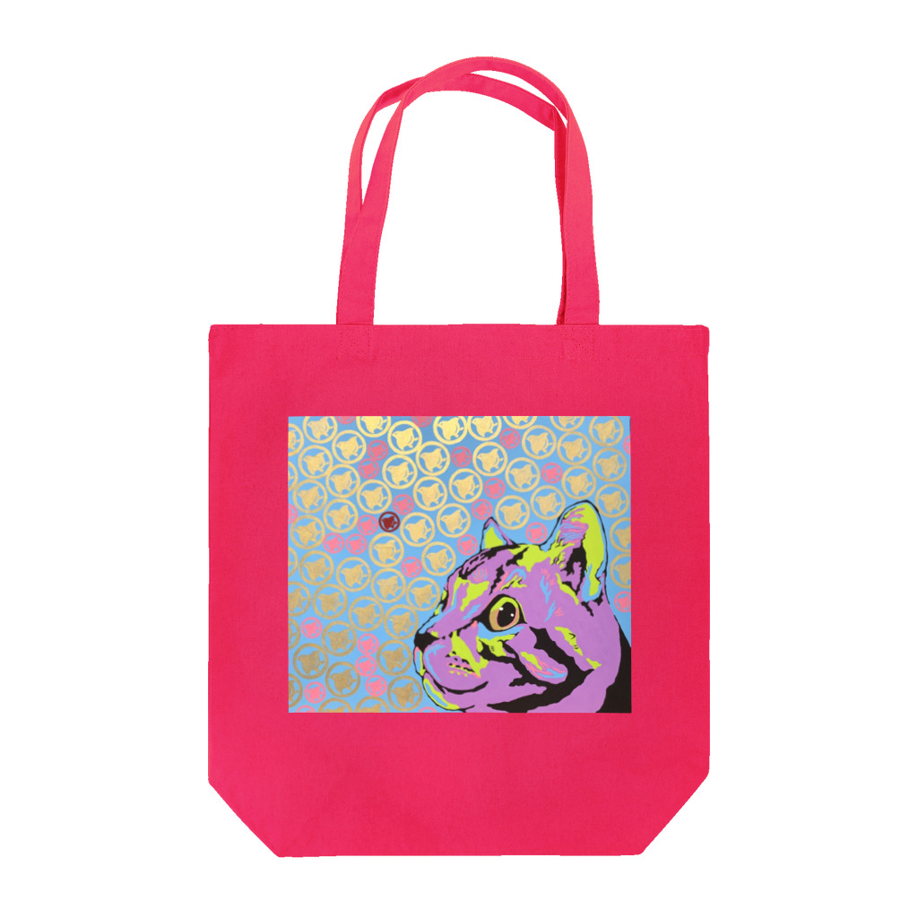 高井里華の丸に千鳥【猫】【千鳥】【家紋】 Tote Bag