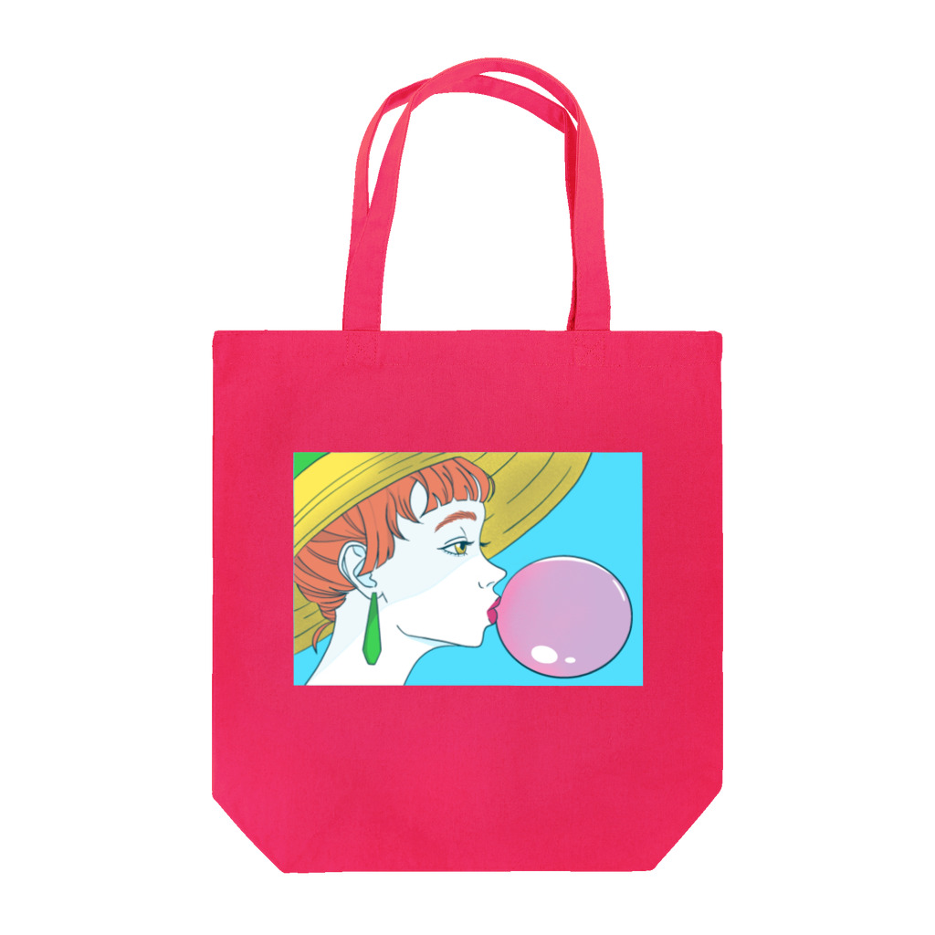 ヒトミのフーセンガム Tote Bag