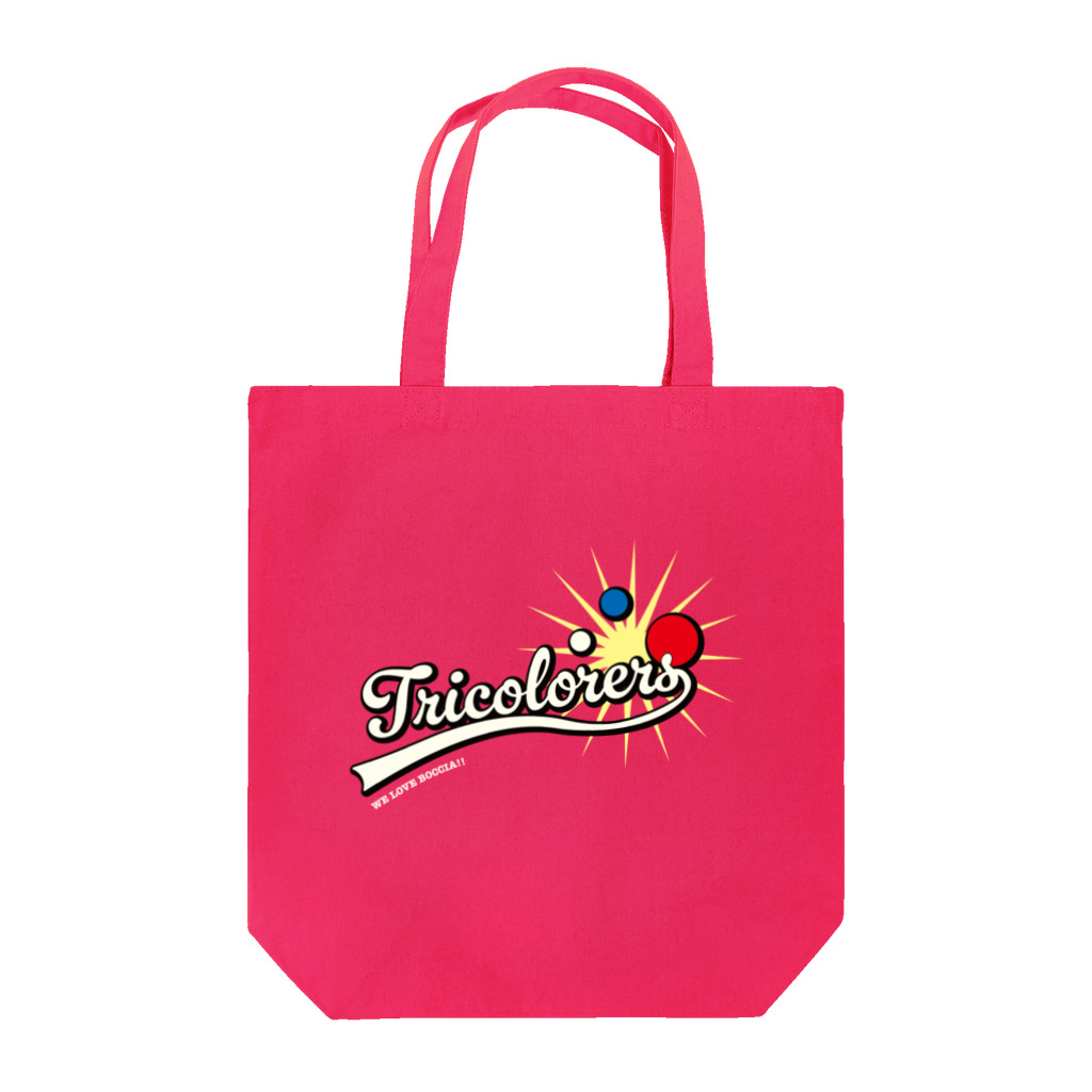 シロクマデザインのボッチャチーム　Tricolorers ロゴアイテム Tote Bag