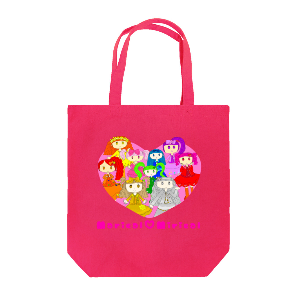 HONOMINEのマリカルミリカル　全員集合 Tote Bag