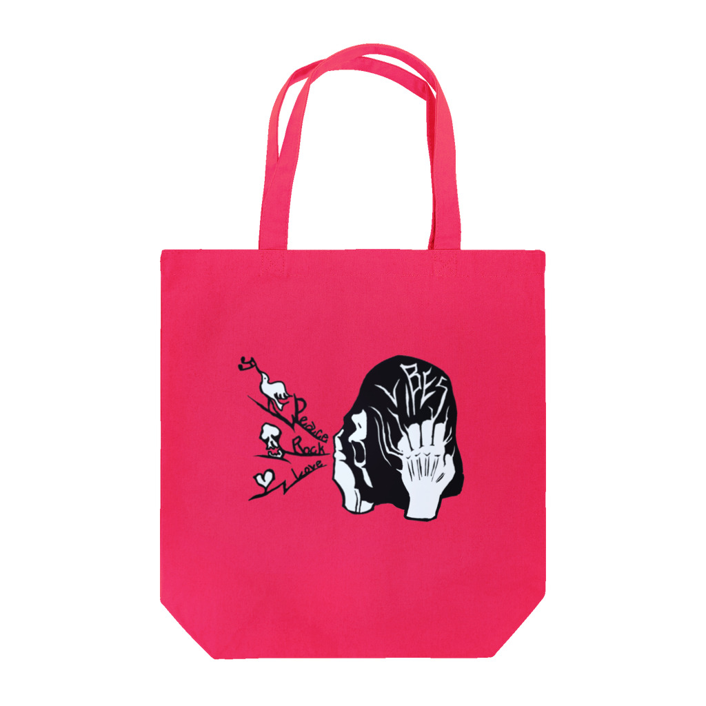 NEOJAPANESESTYLE                               のpeace ROCK love Tote Bag