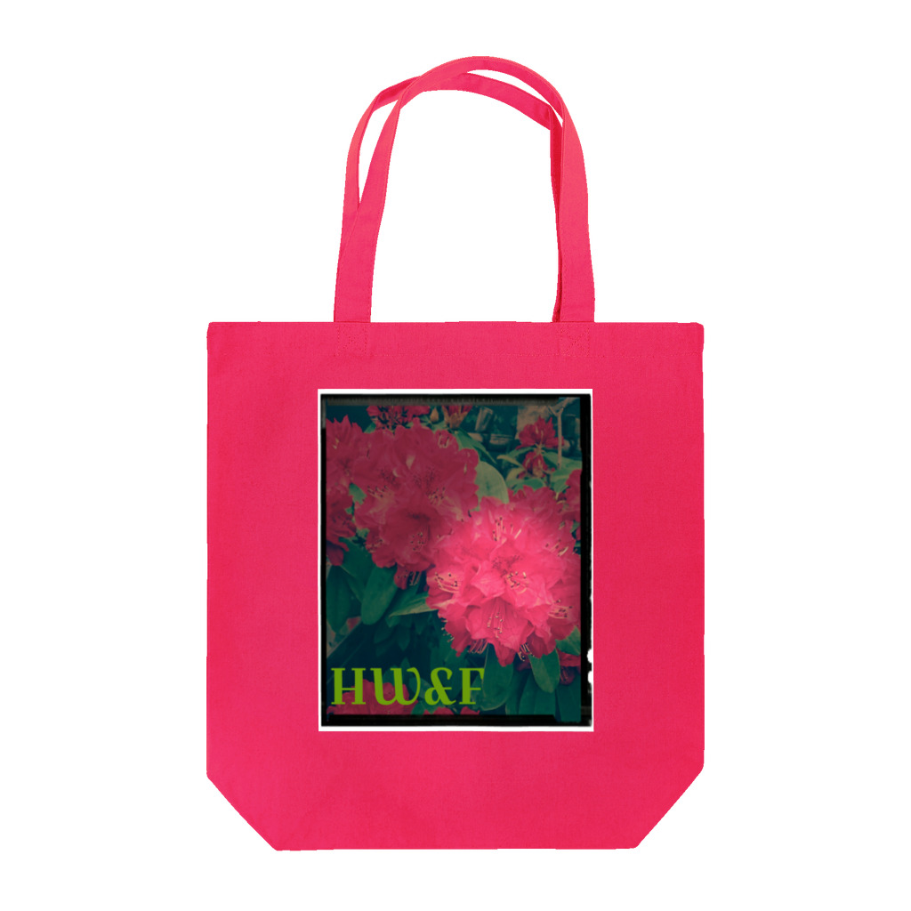 ふぃろの赤い花とHW&F トートバッグ