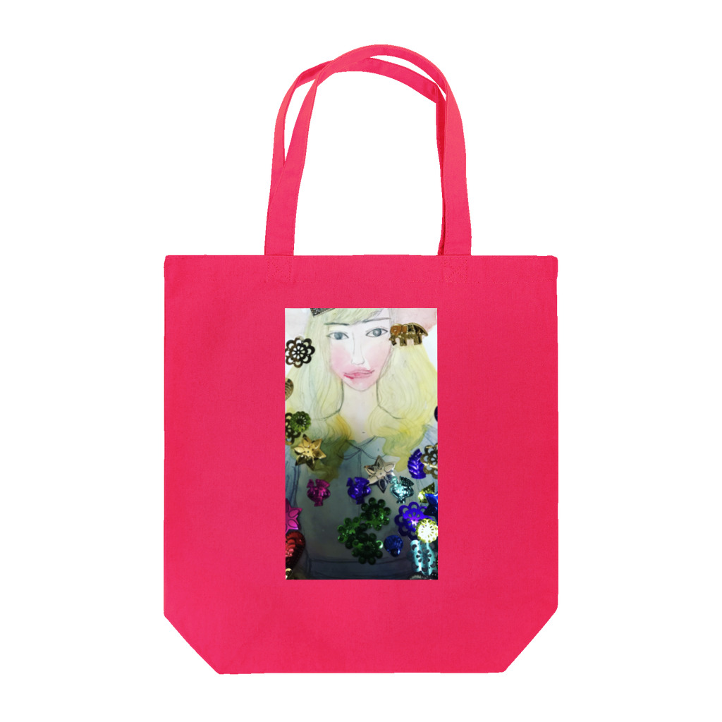 涼の居場所のキラキラ金髪少女時代 Tote Bag