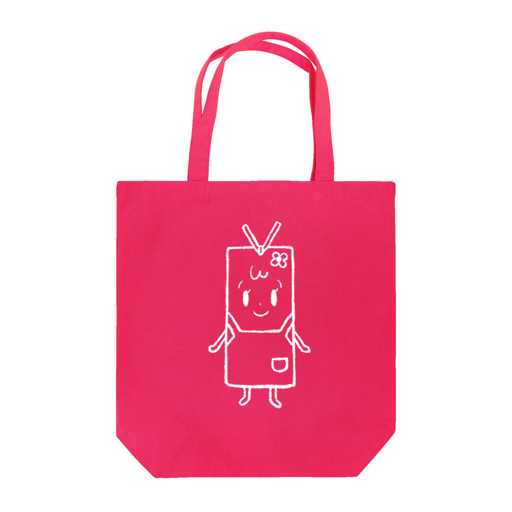 フルタハナコの「ハナばたけ」の司書のしおりさん Tote Bag