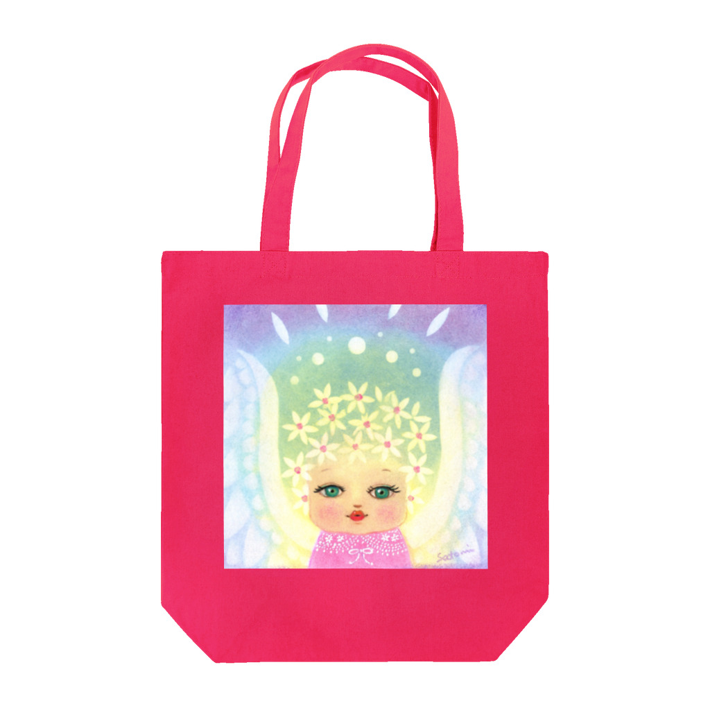 にゃーにゃワンダフルのハッピーエンジェル〜Neptune~ Tote Bag